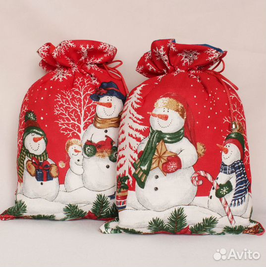 Мешок для новогодних подарков 