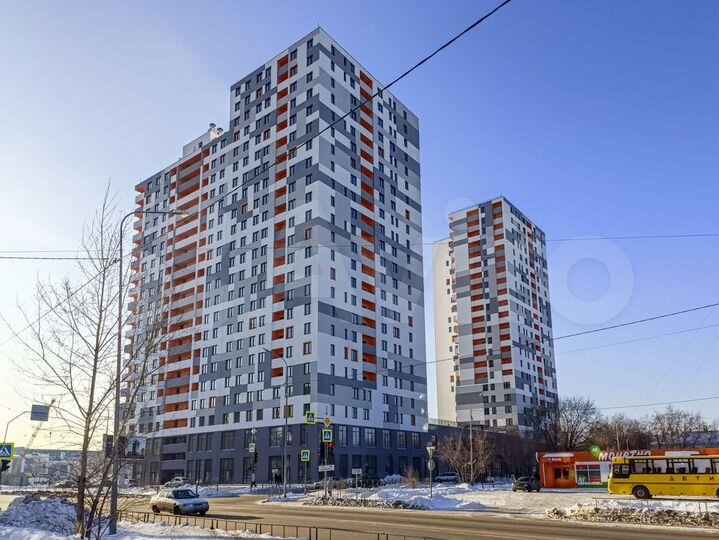 2-к. квартира, 54,8 м², 16/24 эт.