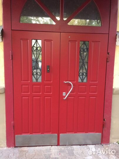 Ремонт входных дверей/Замена панелей мдф