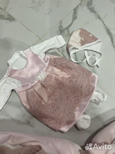 Шикарный комплект на выписку для принцессы