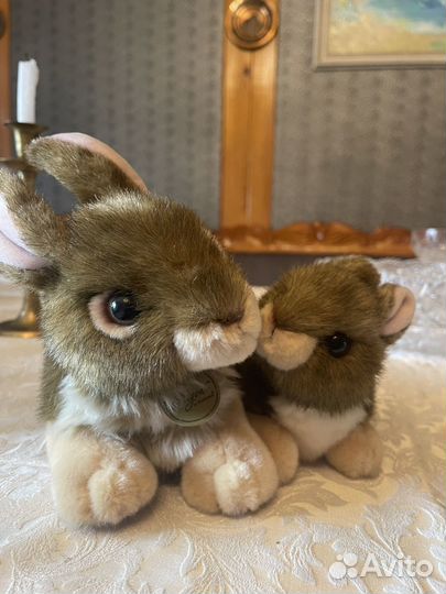 Кролики, мягкая игрушка