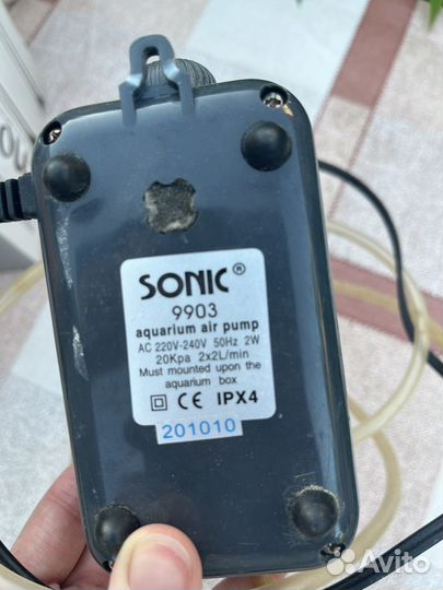 Компрессор для аквариума sonic 9903