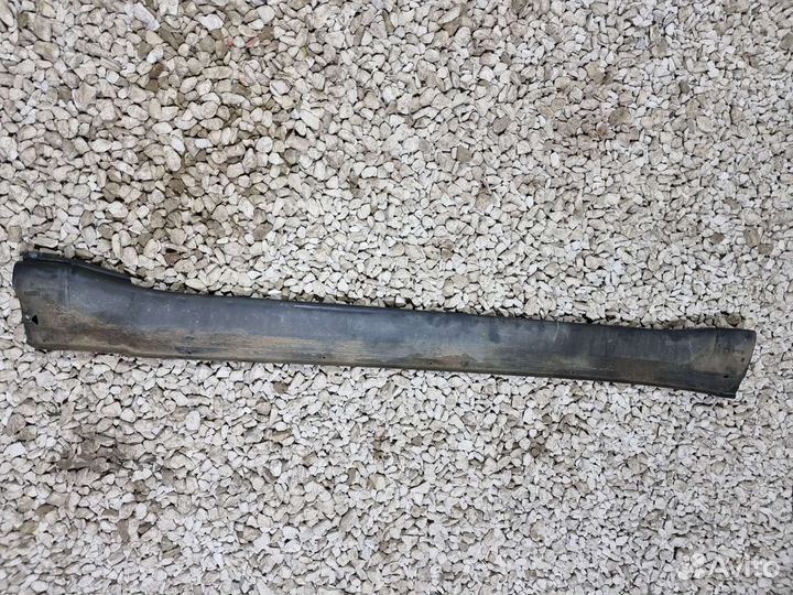 Накладка порога левая Паджеро 4