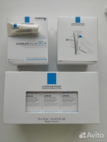 Миниатюры пробники LA-roche posay, cerave