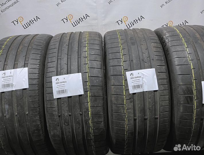 Continental SportContact 6 285/35 R23 94Y
