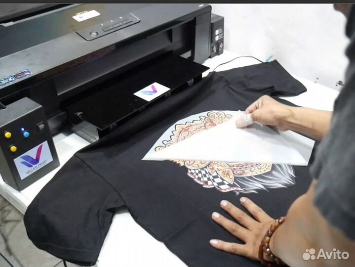 Печать фото и текста на футболках