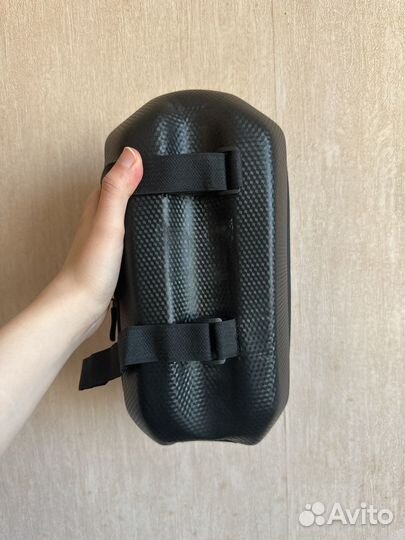 Сумка на руль самоката 3 литра черная