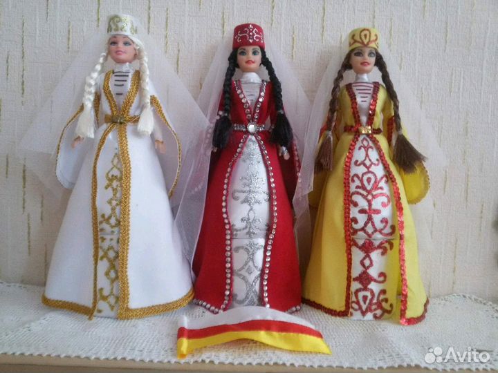 Кукла Шкатулка национальная, Осетинка
