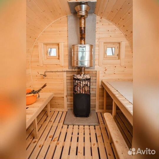 Баня бочка 4 м