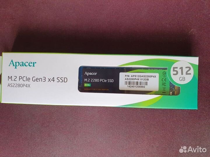 SSD M.2 256Gb, 512Gb, 1000Gb NVMe гарантия