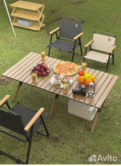 Складной реечный стол для пикника (Size M)