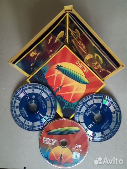 Лицензионные диски Nightwish и Led Zeppelin