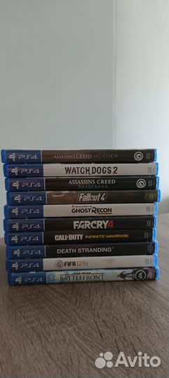 Игры на дисках для ps4 пс4