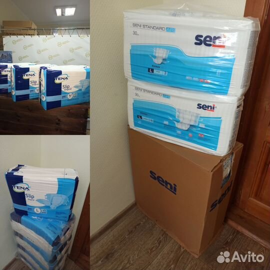 Памперсы для взрослых 2, 3, 4