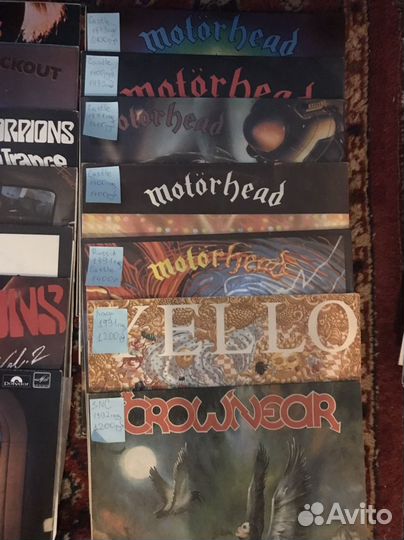 Винил грампластинки коллекция