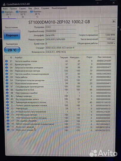 Жесткий диск Seagate Barracuda 1Tb