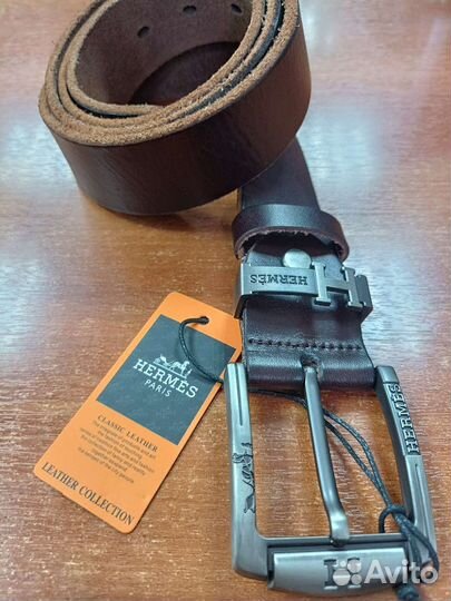 Мужской кожаный ремень