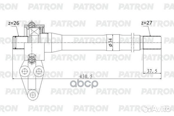Вал приводной hyundai KIA IX35 / Sportage SL 2.0i