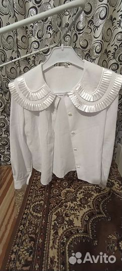 Блузка школьная 134 140