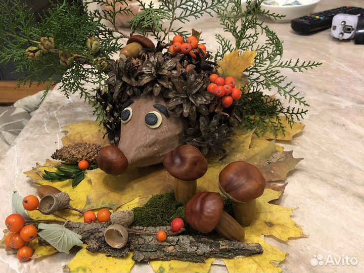 Осенняя поделка в садик школу