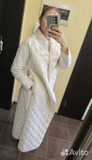 Стеганое пальто