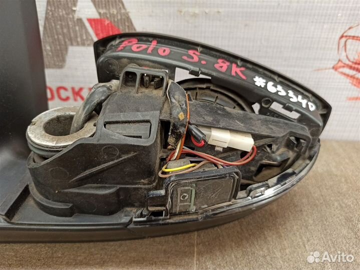 Зеркало левое Volkswagen Polo (Mk5) Седан