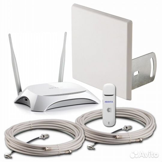 Комплекты 3G 4G LTE интернета для дома,офиса,дачи