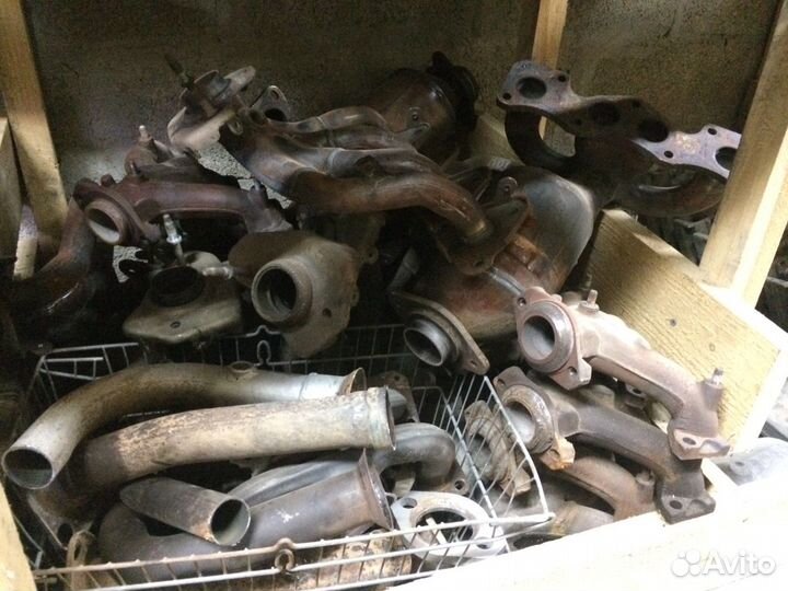 Приемная труба выхлопной отрез Ларгус Логан Альмер