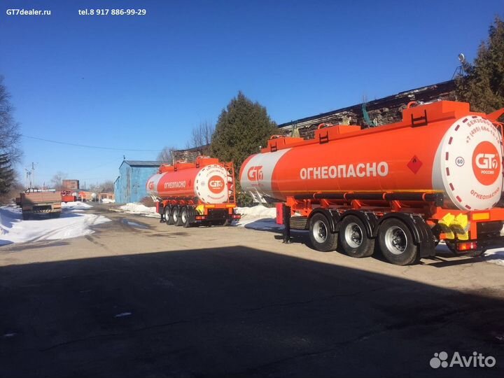 Полуприцеп бензовоз GT7 ППЦ-28, 2023