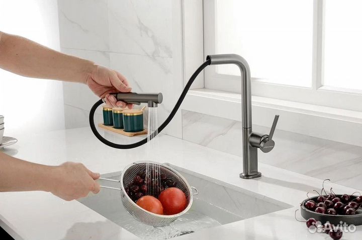 Смеситель для кухни Paulmark Neo беретта Ne214419-B