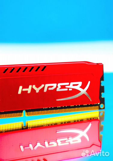 HyperX Fury DDR3 1600 мгц 16 GB
