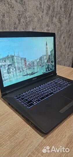 Игровой ноутбук msi gv72 7rd
