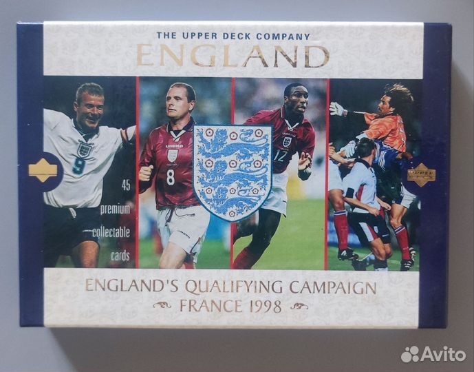Карточки коллекционные Upper Deck World Cup 1998