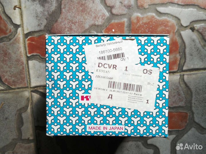 Запчасти на тойота королла Фильтр топливный