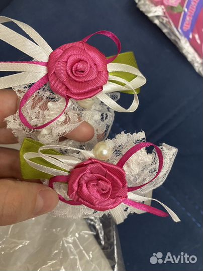 Украшения на свадебные бокалы