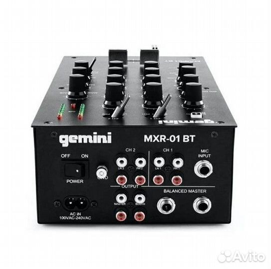 Микшерный пульт Gemini MXR-01BT