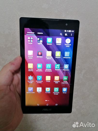 Планшет Asus для просмотра ютуба