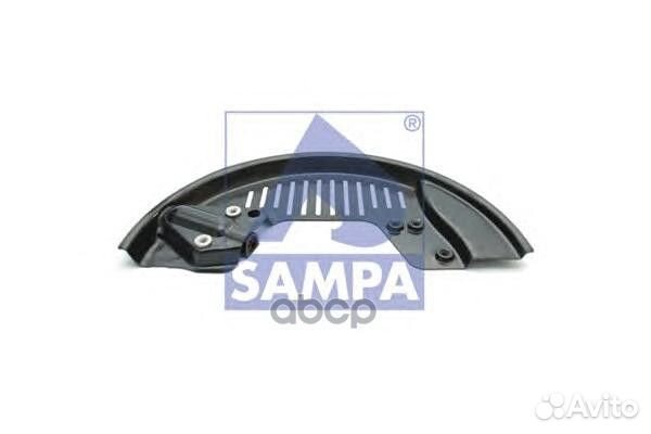 SA032.498 щиток пылезащитный (м) 446x26 правый