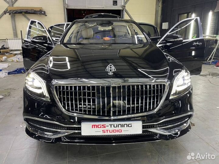 Полный Maybach рестайлинг Mercedes S-class W222