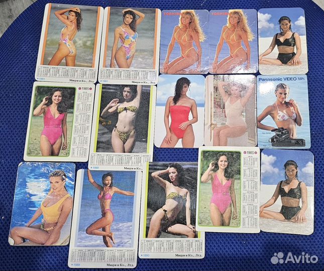 Календарики СССР, около 90шт