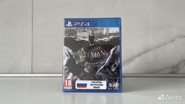 Batman Arkham Collection PS4 / PS5 Рус субтитры