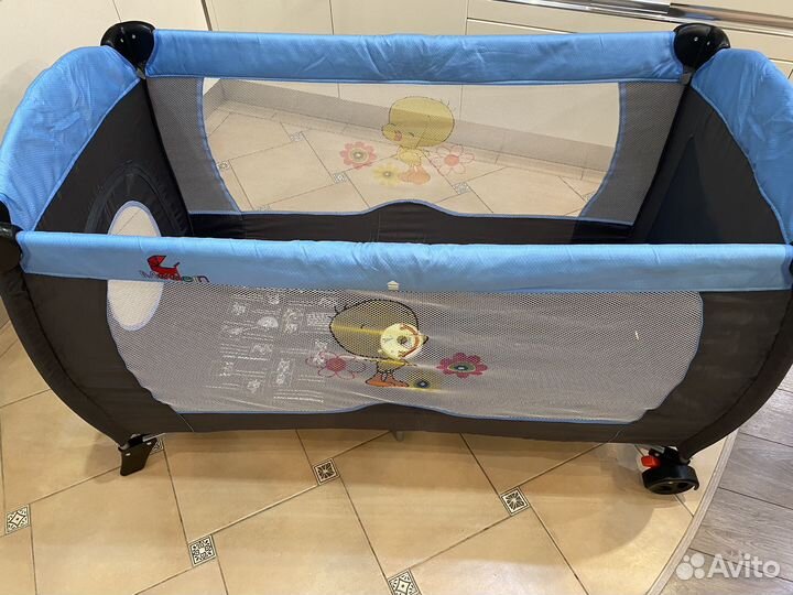 Детская кровать манеж бу