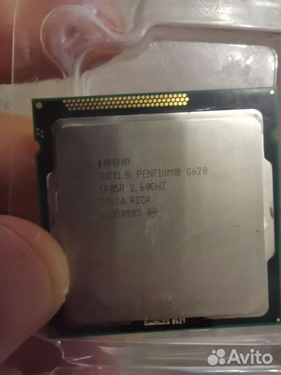 Процессор intel pentium G620