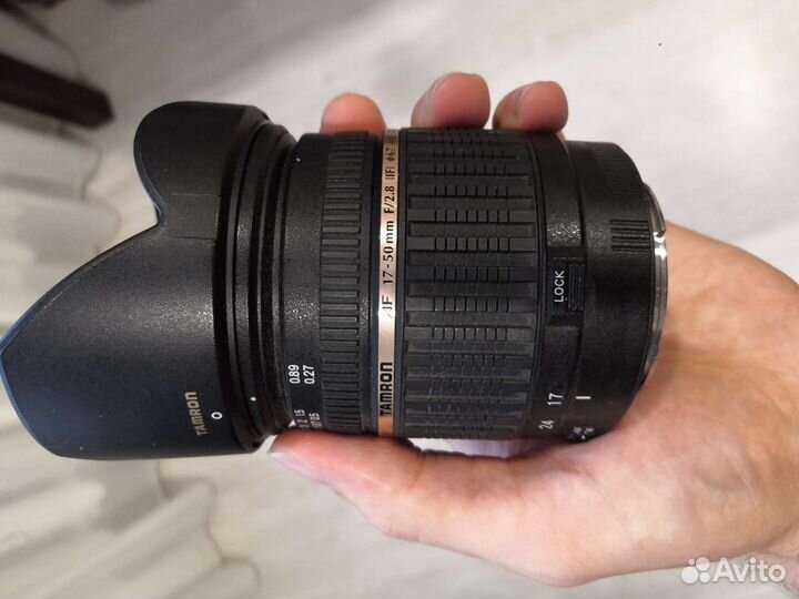 Canon 600D + объектив Tamron 17-50 mm