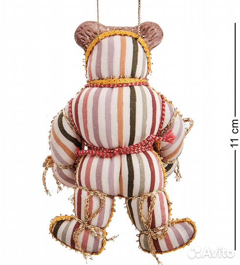 Кукла подвесная Медвежонок с рыбой A2189136