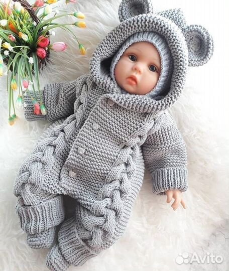 Вязаная детская одежда