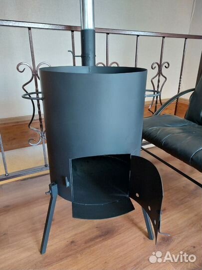 Печь для казана, стальная, универсальная