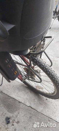 Велокресло плюс багажник