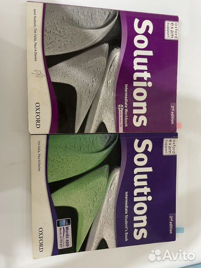 Учебник и рабочая тетрадь Solutions