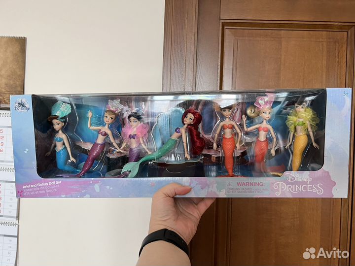 Disney дисней принцессы русалочки елена мини ральф
